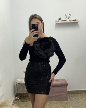 FALDA DE LENTEJUELAS MINI