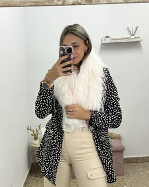 CUELLO DE PELO SINTÉTICO CRUDO