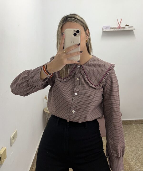 CAMISA BABERO CUADRITOS