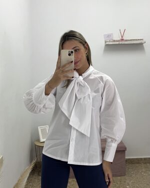 CAMISA BLANCA LAZO