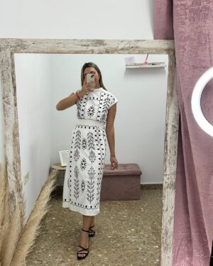 CONJUNTO LILY BORDADO
