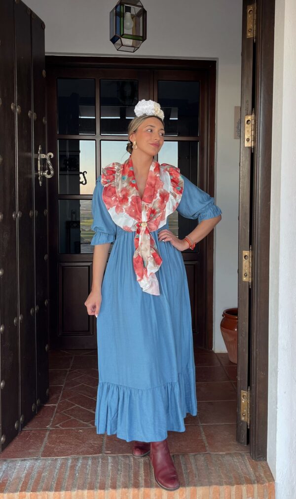 VESTIDO HINOJOS AZULÓN
