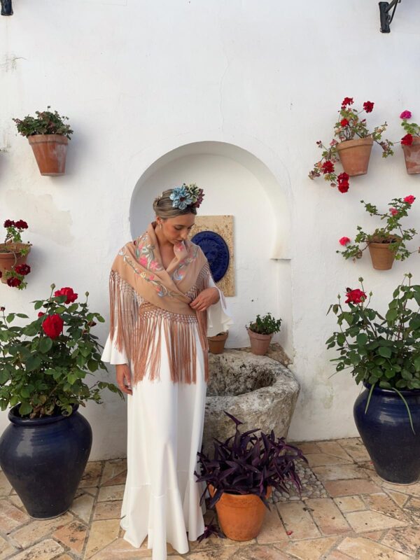 MANTONCILLO ESTELA BEIGE - Imagen 2