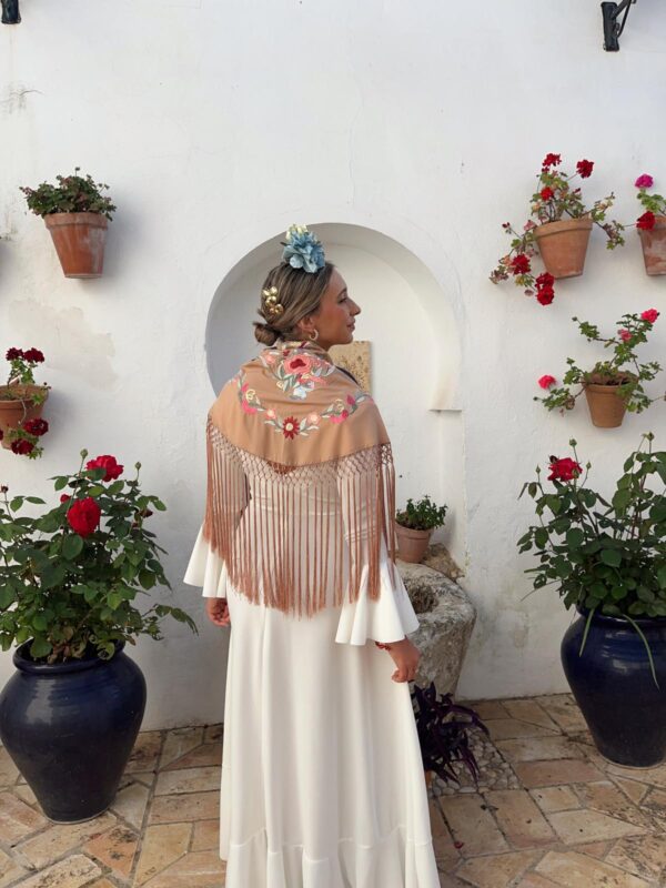 MANTONCILLO ESTELA BEIGE - Imagen 4