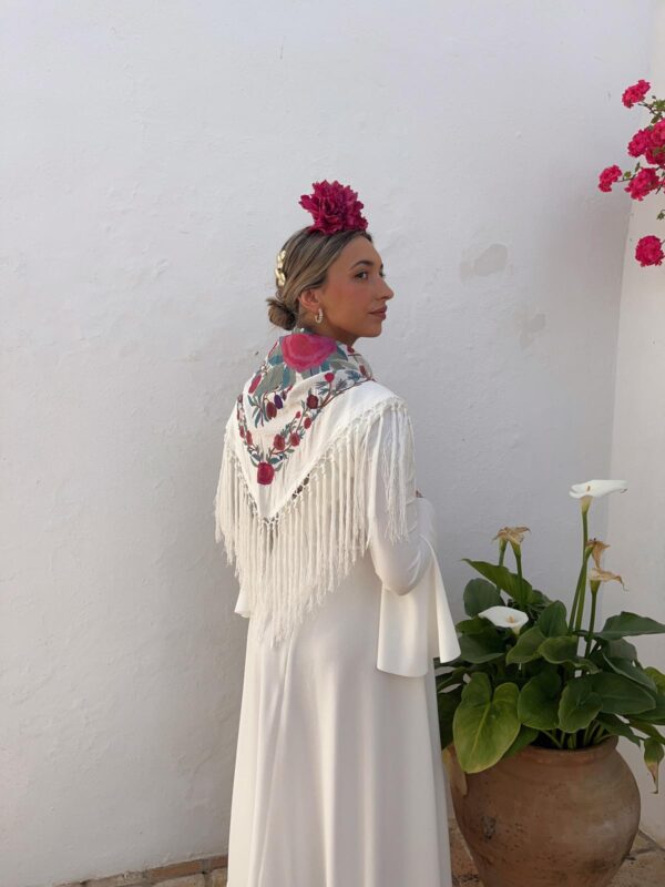 MANTONCILLO CAYETANA BLANCO - Imagen 3