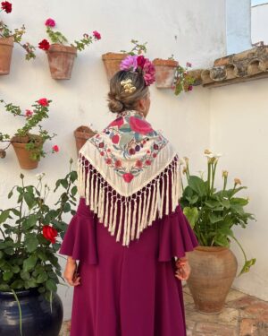 MANTONCILLO CAYETANA BEIGE