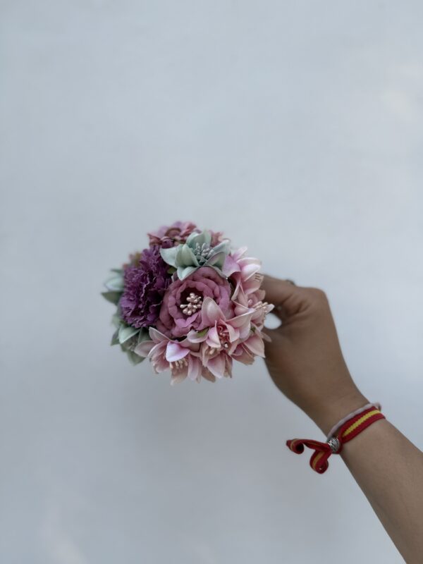 RAMILLETE TONOS PASTELES CLAVEL - Imagen 2