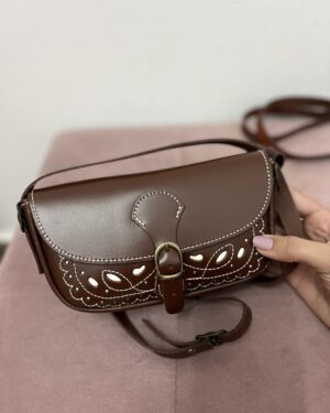 BOLSO LABRADO OSCURO