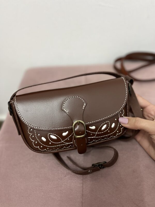 BOLSO LABRADO OSCURO