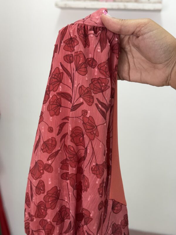 VESTIDO NIDO DE ABEJA CORAL - Imagen 2