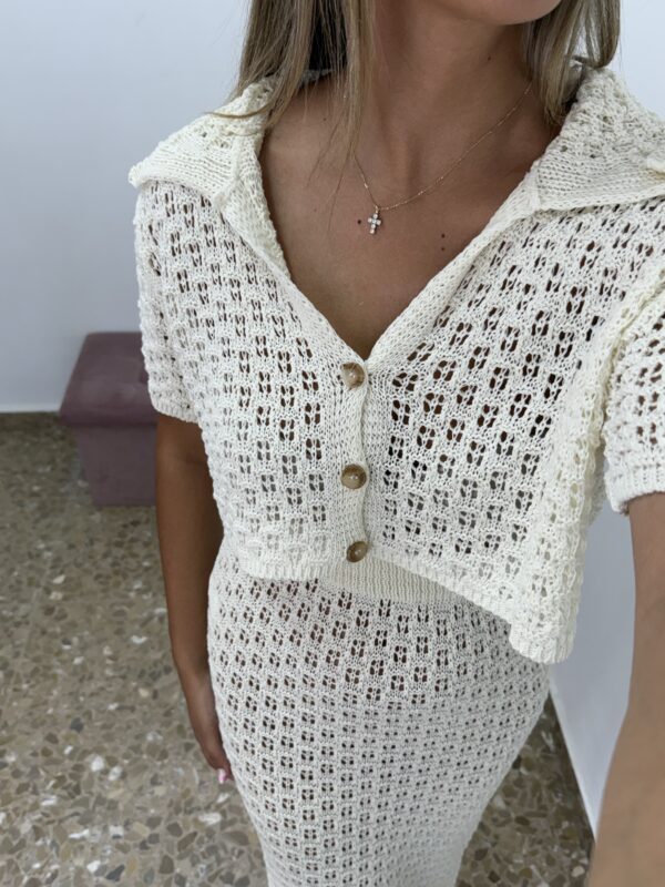 CONJUNTO PUNTO BEIGE - Imagen 2