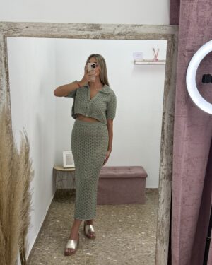 CONJUNTO VERDE JABONOSO