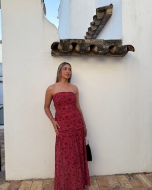 VESTIDO FLORENCIA ROJO