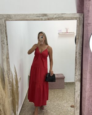 VESTIDO INÉS ROJO