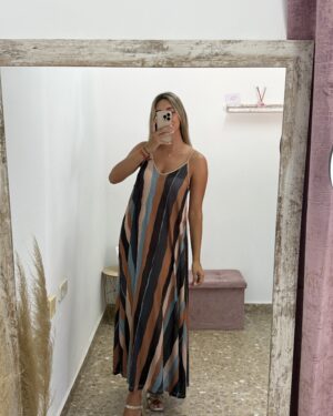 VESTIDO ELISABET RAYAS