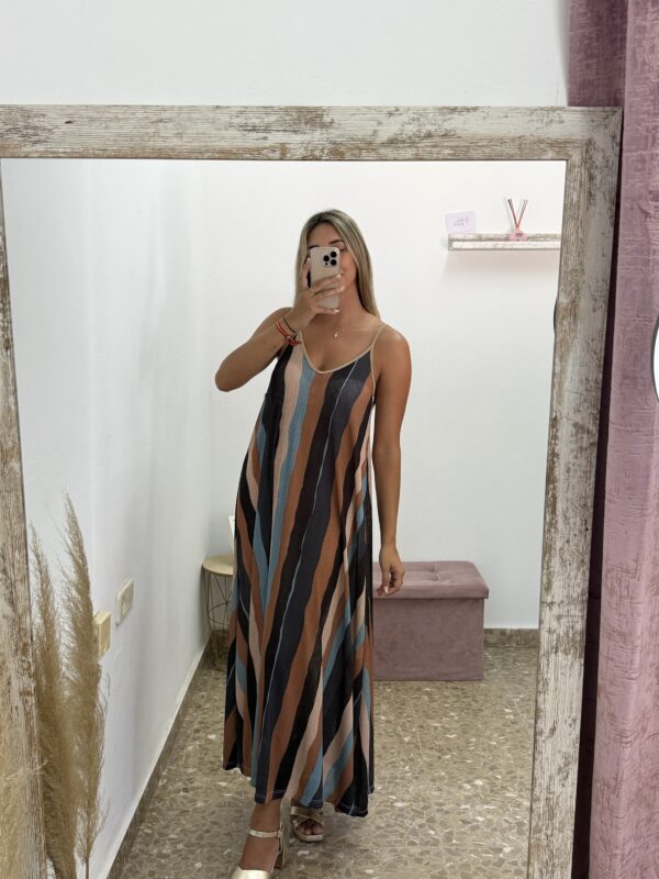 VESTIDO ELISABET RAYAS