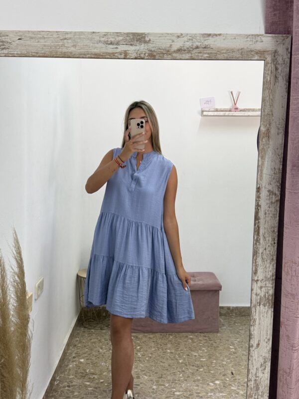 VESTIDO VANESA CORTO COLORES - Imagen 5