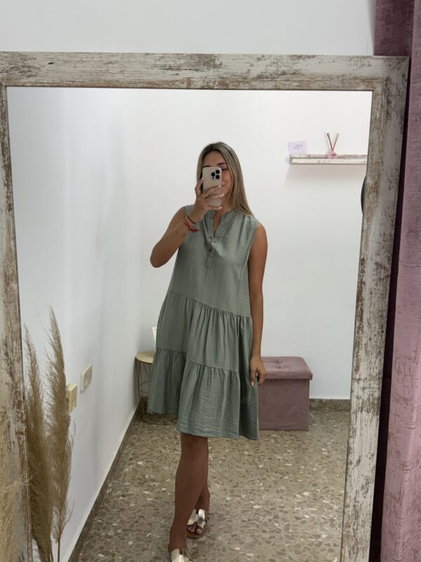 VESTIDO VANESA CORTO COLORES - Imagen 2