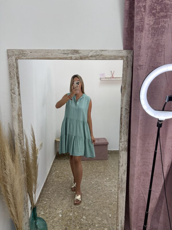 VESTIDO VANESA CORTO COLORES - Imagen 3