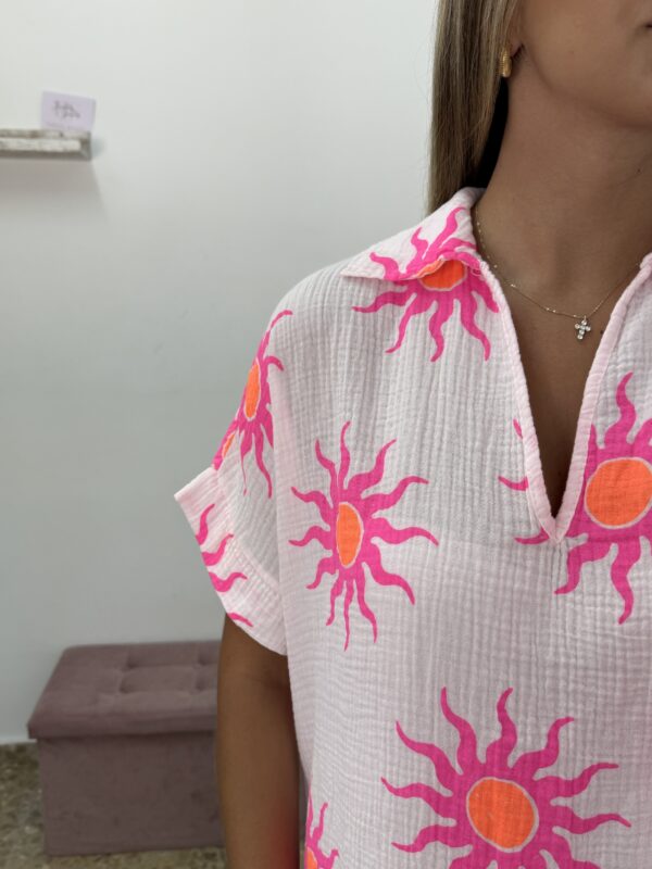 VESTIDO BAMBULA SOLES FLÚOR - Imagen 2