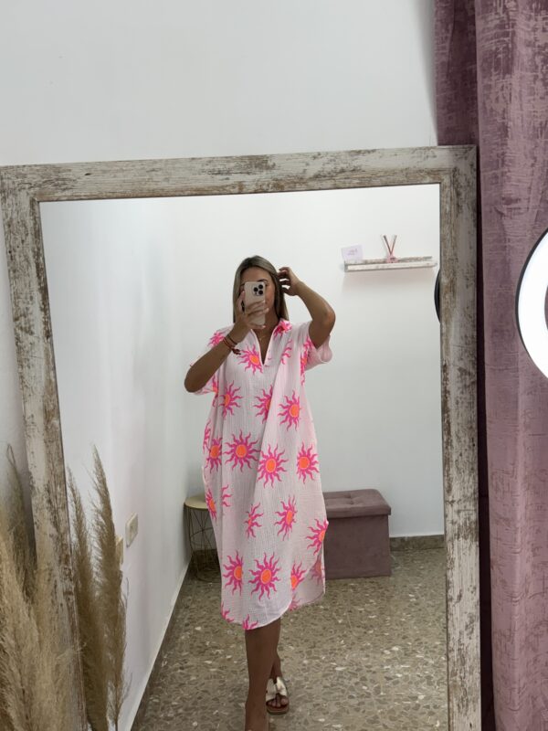 VESTIDO BAMBULA SOLES FLÚOR