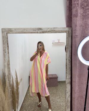 VESTIDO BAMBULA ESTAMPADO FLÚOR