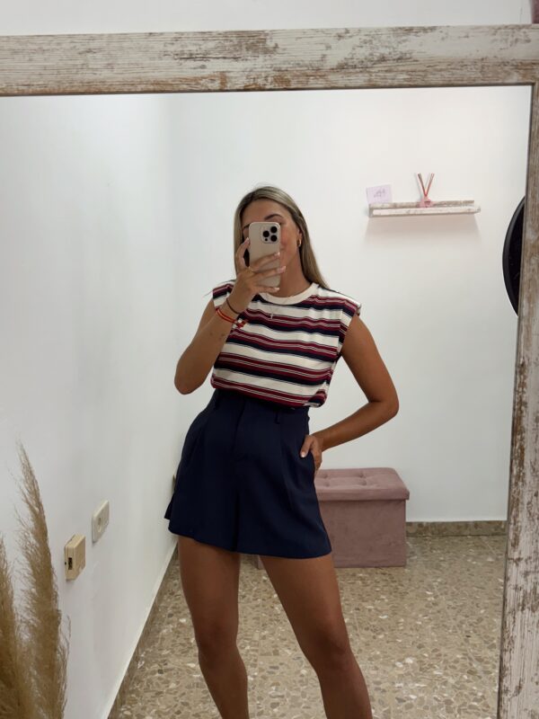 CAMISETA RAYAS HOMBRERAS