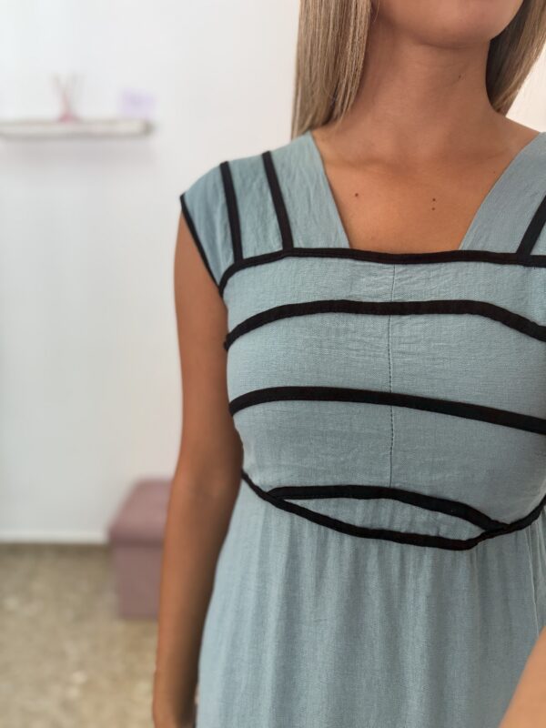 VESTIDO SUSANA CELESTE - Imagen 2