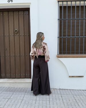 PANTALÓN PALAZZO CHOCOLATE