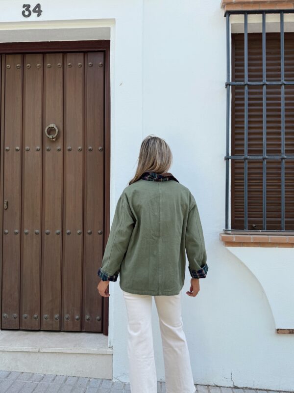 CHAQUETA INÉS VERDE - Imagen 2