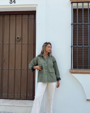 CHAQUETA INÉS VERDE