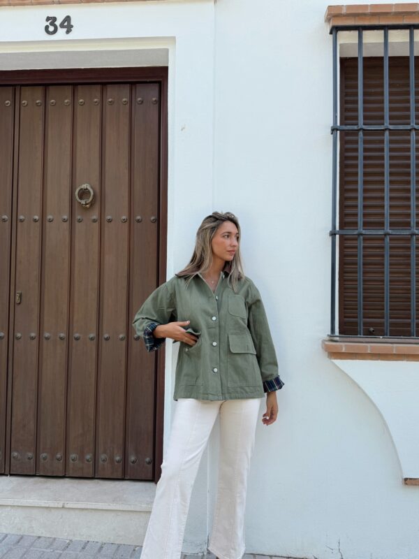 CHAQUETA INÉS VERDE