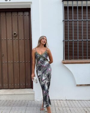 VESTIDO LENCERO VERDE