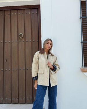 CHAQUETA INÉS BEIGE