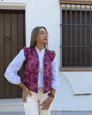 CHALECO ACOLCHADO ROSA