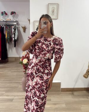 VESTIDO GÉNOVA BUGANVILLA