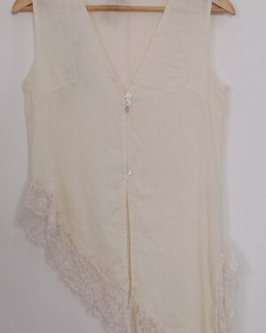BLUSA ASIMÉTRICA BEIGE