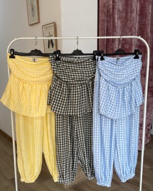 CONJUNTO VICHY BOMBACHO