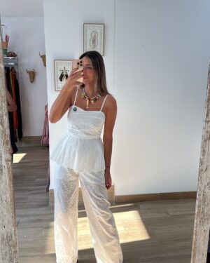 CONJUNTO PERFORADO BLANCO